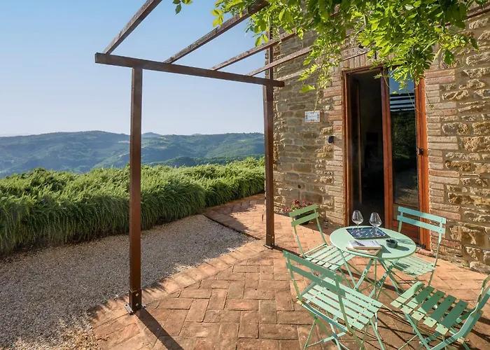 Guesthost - Casale Dei Tramonti - Nature's Haven In Renovated With Pool דירה Fratticciola Selvatica